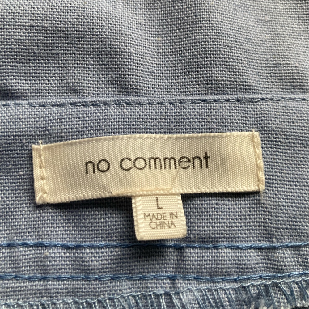 Blue Denim Overalls Relaxed Fit Full Length - Picture 7 of 7